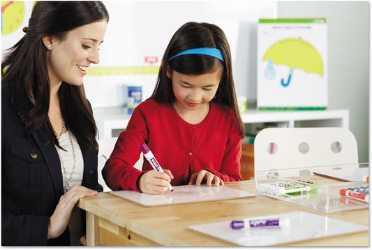 Low Odor Dry Erase Markers Chisel Tip Assorted Colors 4 Count