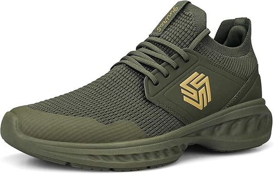 Mens Slip On Walking Shoes Non Slip Running Shoes