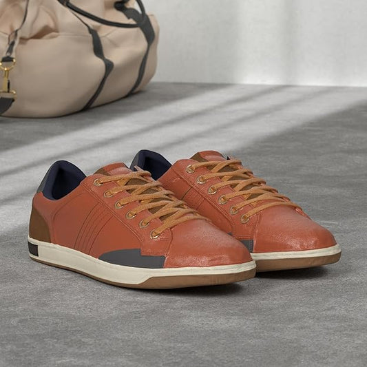 Jousen Men's Fashion Sneakers Classic Retro Casual Shoes for Men Breathable Business Dress Sneaker