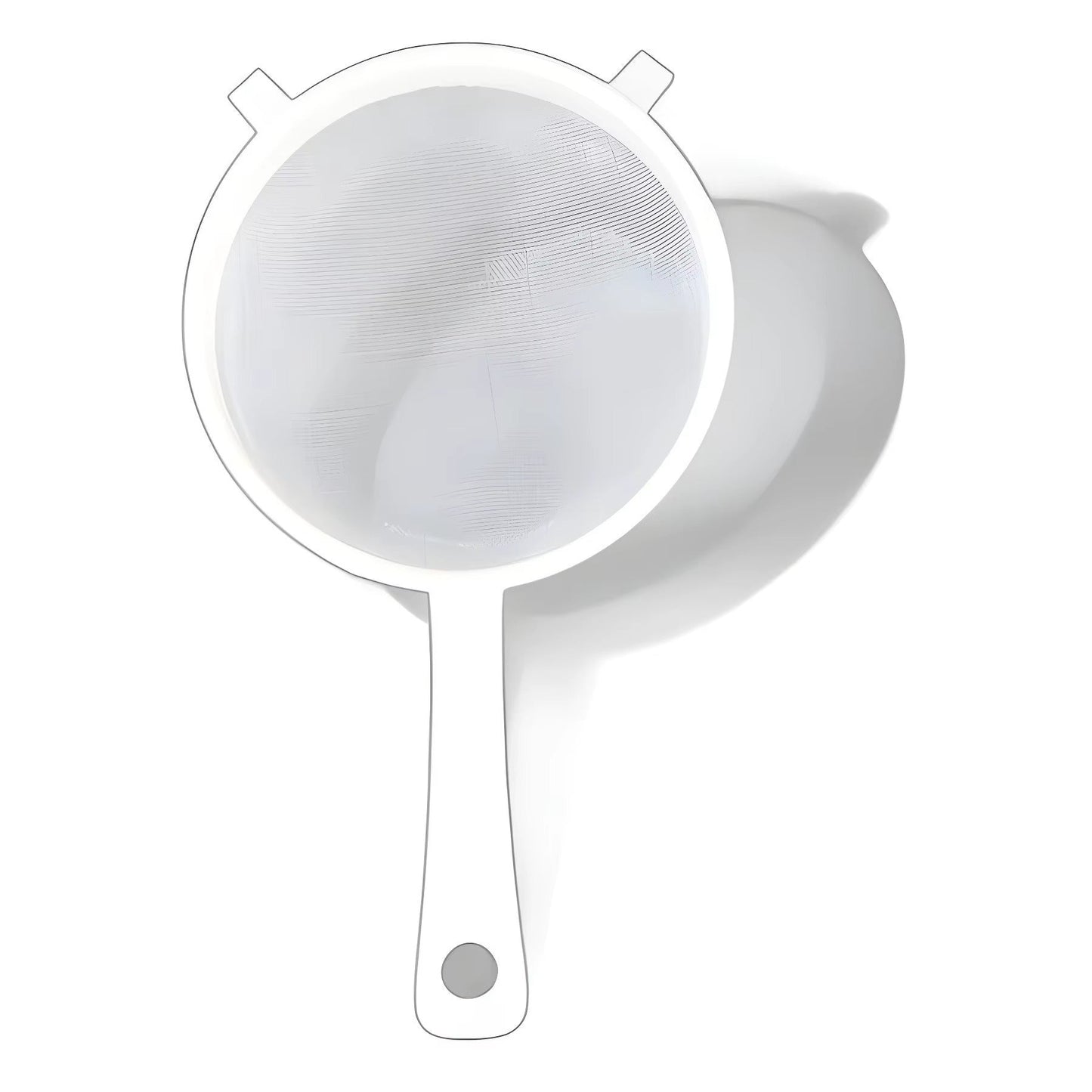 Ultra Fine Mesh Strainer With Handle Plastic Colander Food Juice Strainer Yogurt Mesh Sieve Mini Separation Net For Kitchen