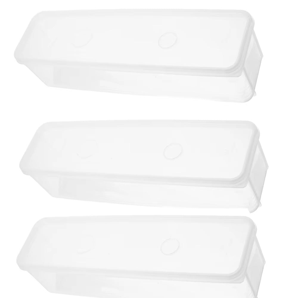 HealthyFoodStorageContainers Plastic Food Containers with Removable Lids Stackable Portable Trays for Fruits Vegetables and Meat