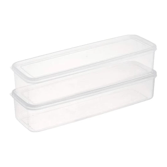 HealthyFoodStorageContainers Plastic Food Containers with Removable Lids Stackable Portable Trays for Fruits Vegetables and Meat