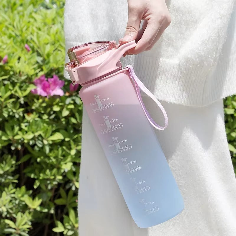Silicone Water Bottle 1L