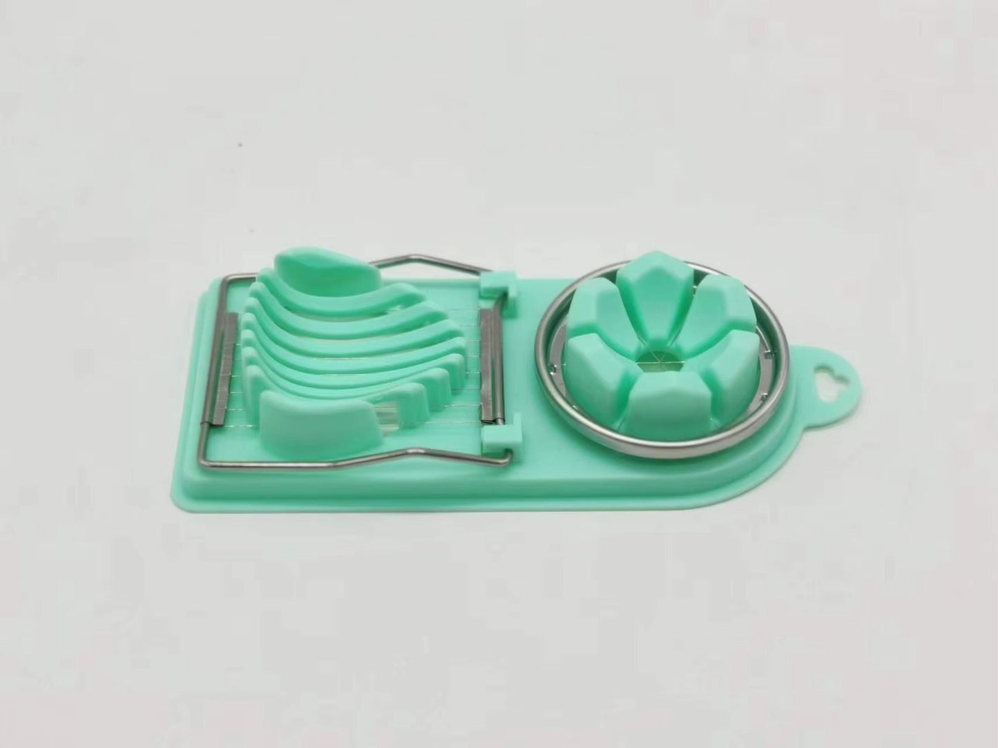 Multifunctional Egg Cutter Stainless Steel Egg Slicer Sectioner Cutter Mold Flower-Shape Luncheon Meat Cutter Kitchen Gadgets