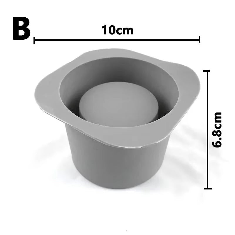 Flower Pot Silicone Mold For Diy Jewelry Storage Box Concrete Cement Making Mold Mirror Crystal Epoxy Clay Mold Home Decoration