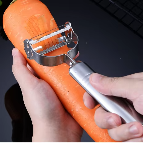 1 Kitchen Tool, Multifunctional Spiral Shredder for Vegetables and Fruits, Peeler, Manual Potato and Carrot Rotary Planer