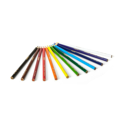 Crayola Colored Pencil Set, 12 Ct, Back to School Supplies for Kids, Classroom Supplies, Teacher Gift