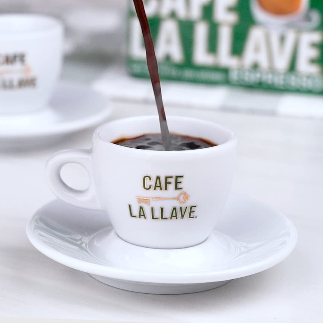 Café La Llave Espresso, Fine Grind, 10 Ounce Brick