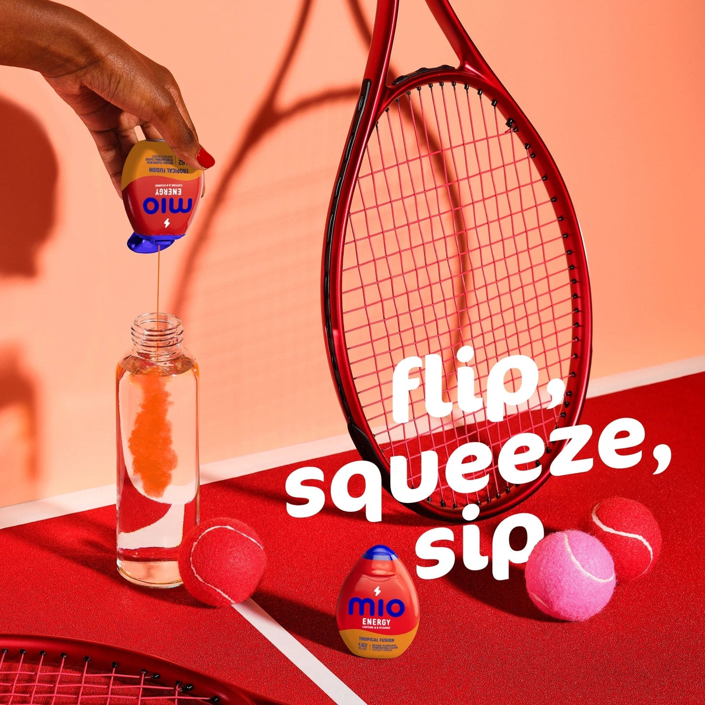 Energy Tropical Fusion Sugar Free Water Enhancer, 1.62 Fl Oz Bottle, Liquids