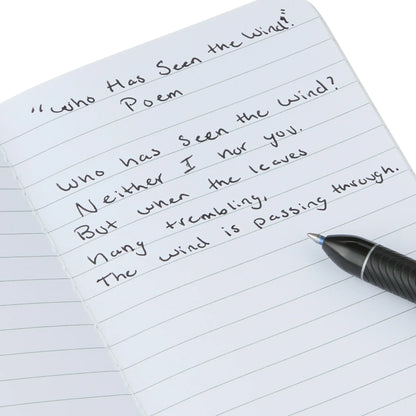 Office Pen+Gear Assorted Color Mini Notebooks, 3.5" x 5.5", 144 Ruled Pages, 3 Count