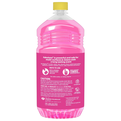 Fabuloso Multi Surface All Purpose Floor Cleaner, Watermelon Scent, 56 fl oz