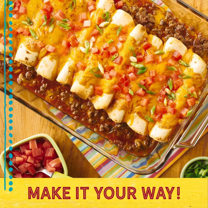 Old El Paso Mild Red Enchilada Sauce, Meal Prep, Value Size, 28 oz