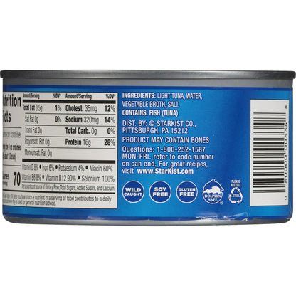 StarKist Chunk Light Tuna in Water, 12 oz