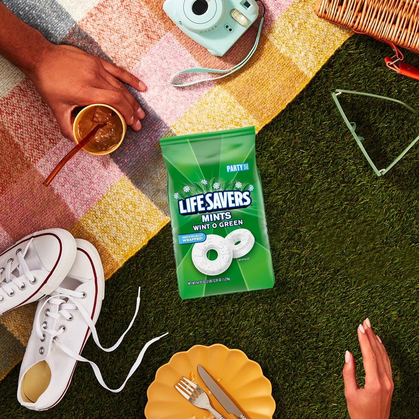 Wint-O-Green Breath Mint Hard Candy, Party Size - 44.93 Oz