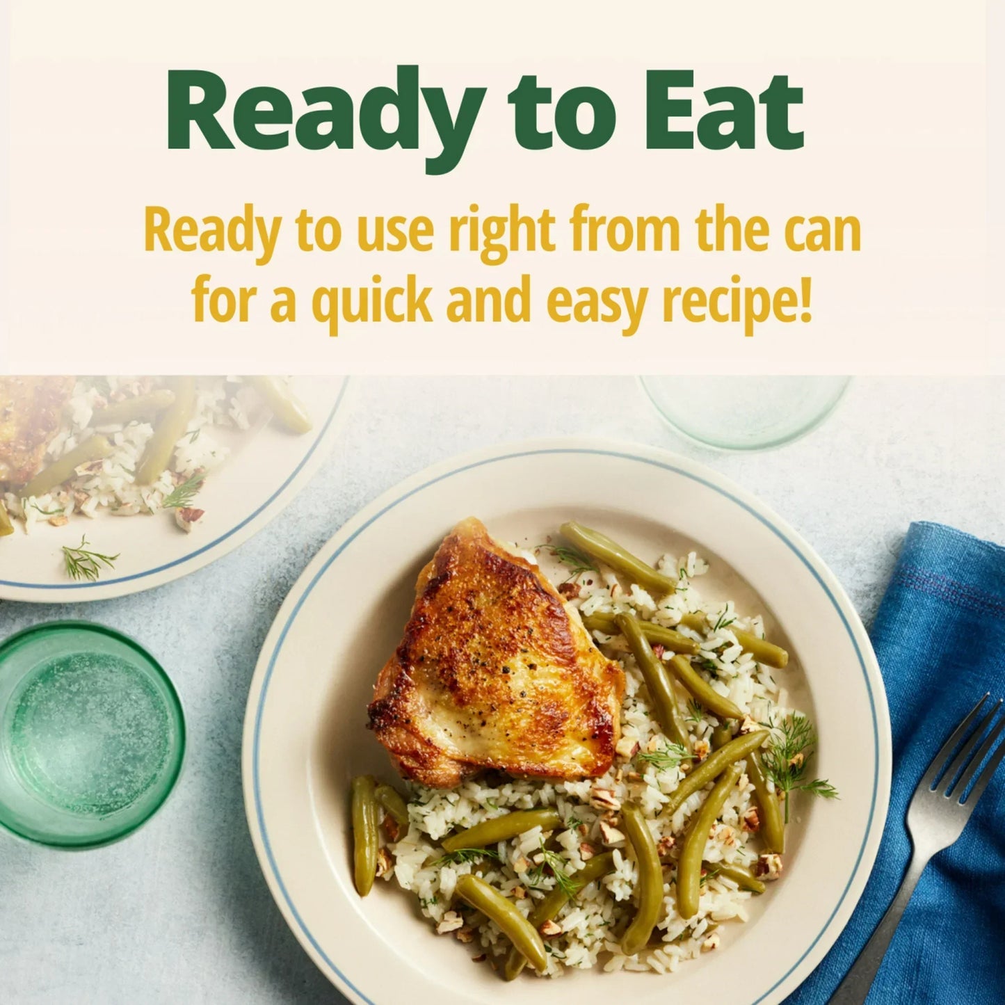 Del Monte Blue Lake Cut Green Beans, Soft, Canned Vegetables, 28 oz Aluminum Can