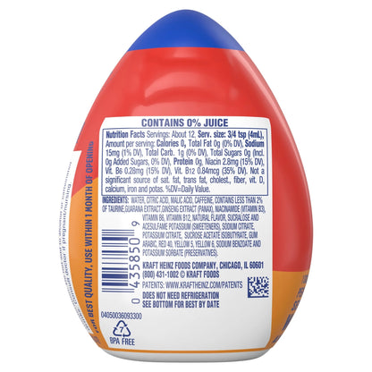 Energy Tropical Fusion Sugar Free Water Enhancer, 1.62 Fl Oz Bottle, Liquids