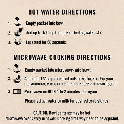 Instant Oatmeal, Fruit & Cream, 4 Flavor Variety Pack, 44 Packets