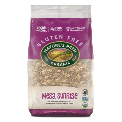 Organic Mesa Sunrise Cereal, 26.4 Oz (Pack of 1), Gluten Free, Earth Friendly Packaging