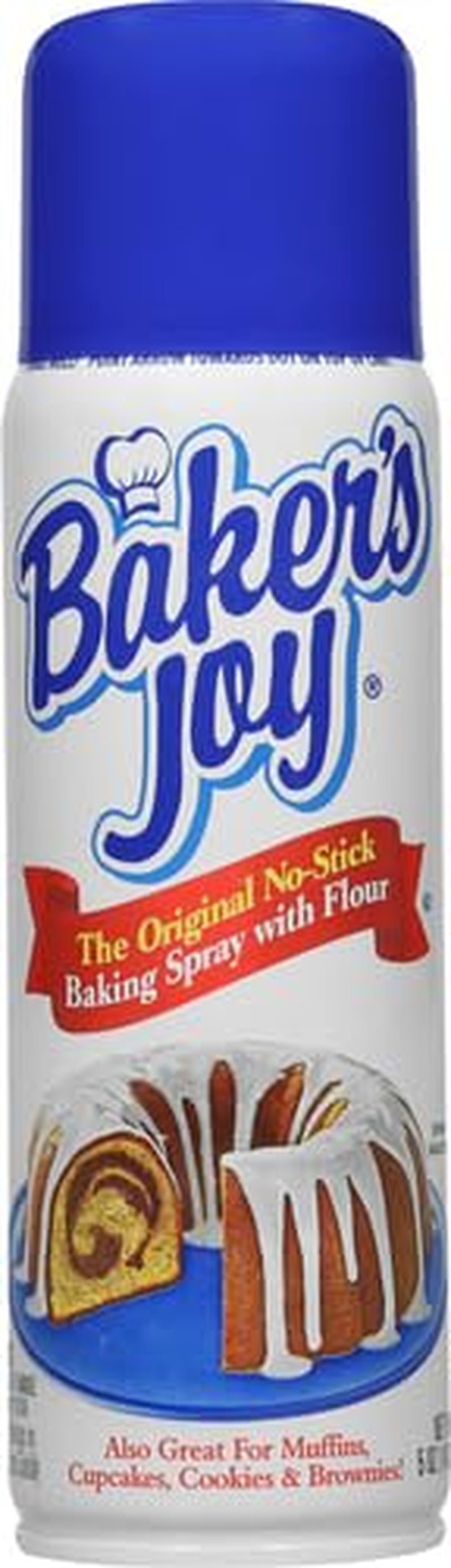 Original No-Stick Baking Spray with Flour, 5 Ounce Can