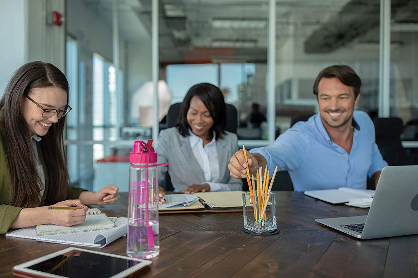 Wood-Cased Pencils, Unsharpened, 2 HB Soft, Yellow, 24 Count