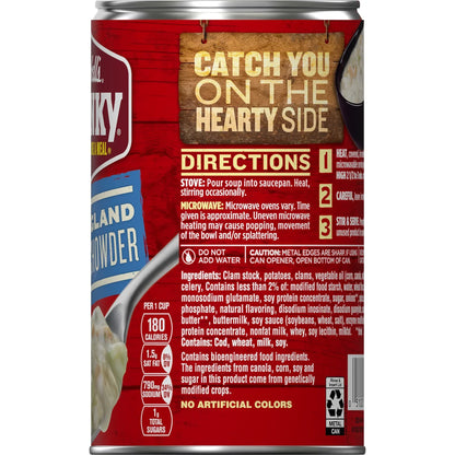 Campbell's Chunky Soup, Ready to Serve New England Clam Chowder, 18.8 oz Can