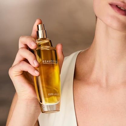 P Lauder Beautiful Eau de Parfum Spray with Notes of Rose, Lily, Tuberose & Orange Flower | Perfumes for Women