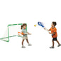 Easy Score Hockey, Soccer & Lacrosse Set – 3-in-1 with Adjustable Goal & Interchangeable Stick Heads