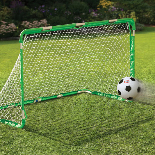 Easy Score Hockey, Soccer & Lacrosse Set – 3-in-1 with Adjustable Goal & Interchangeable Stick Heads