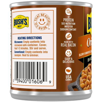 Bush's Original Baked Beans, Canned Beans, 8.3 oz Can