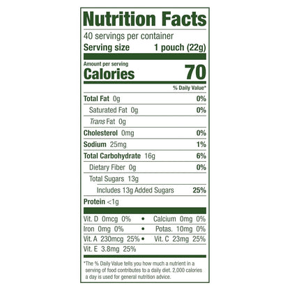 , Juicy Burst, Fruit Flavored Snacks, Mixed Fruit Flavors, a Juicy Burst of Natural Flavors, Made with Real Fruit Juice, 0.8 Oz 40 Ct