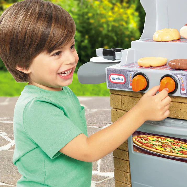 Cook 'n Play Outdoor BBQ – Play Grill with Food Accessories