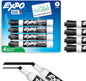 Low Odor Dry Erase Markers Chisel Tip Black 4 Count