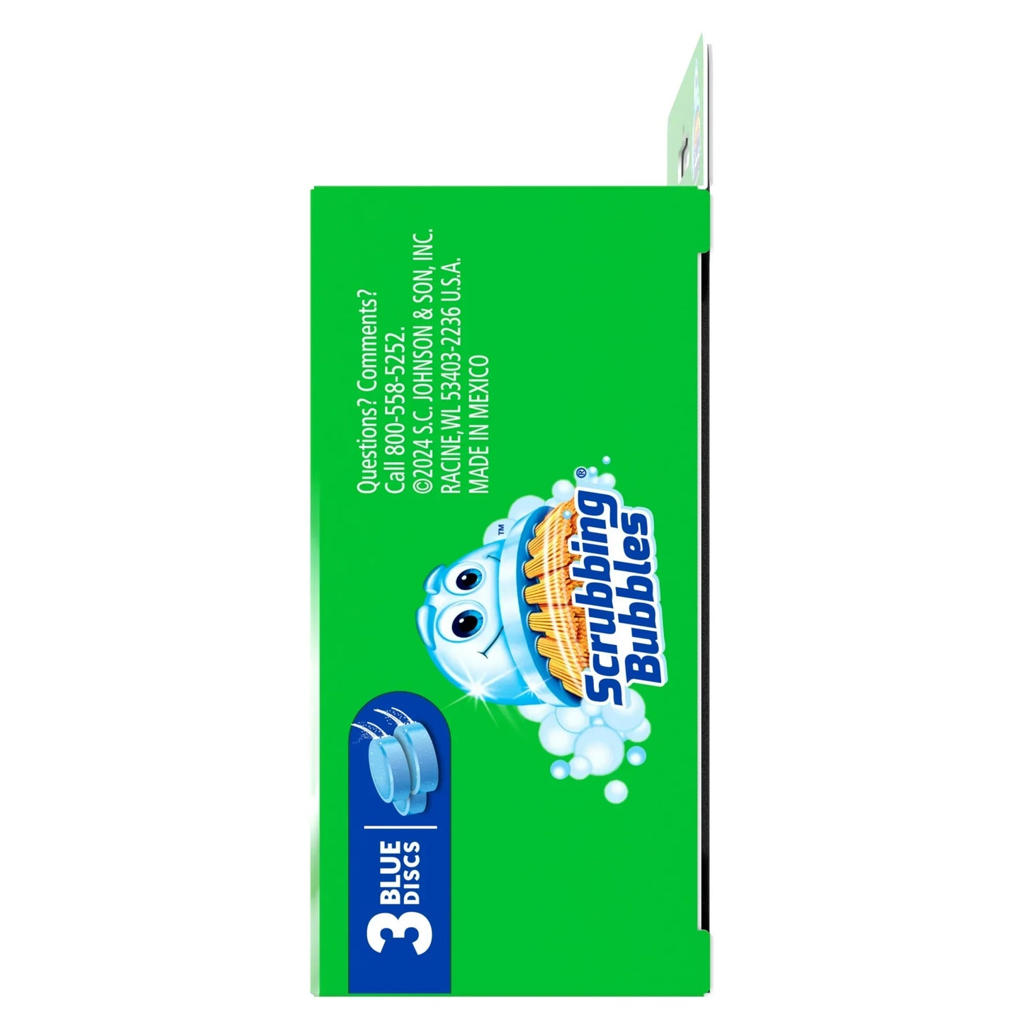 Scrubbing Bubbles Toilet Tablets, Continuous Clean Toilet Drop Ins, 3 Count