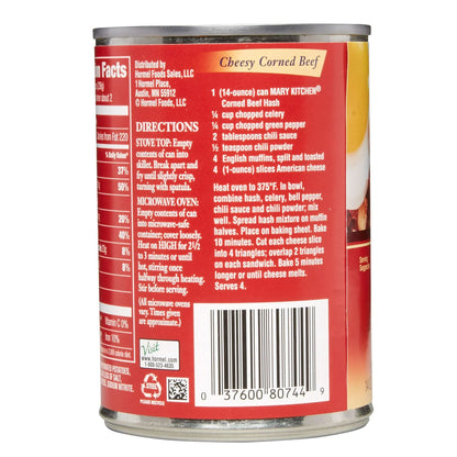 MARY KITCHEN Corned Beef Hash, Canned Corned Beef, Shelf-Stable, 14 oz Steel Can