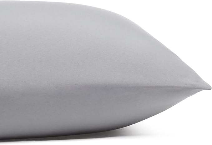 Amazon Basics Lightweight Super Soft, Wrinkle-Free Luxury Microfiber 4 Piece Bed Sheet Set with 14-Inch Deep Pockets, Full, Dark Gray, Solid