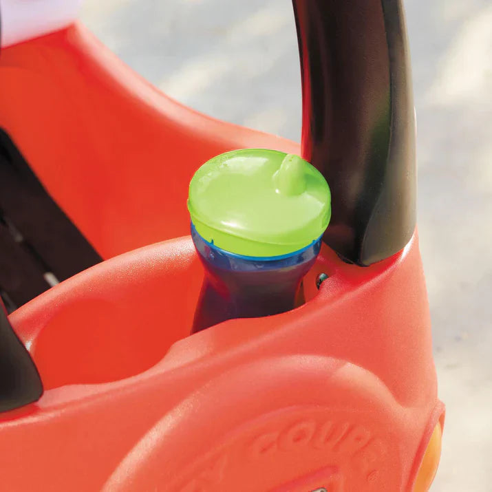 Cozy Coupe - Ladybug Ride with Parent Handle & Removable Floorboard