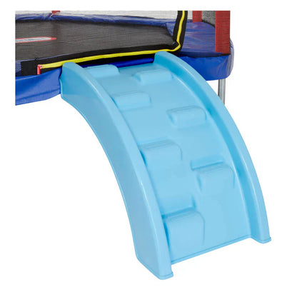 Climb 'n Slide 7ft Trampoline with Enclosure & Slide