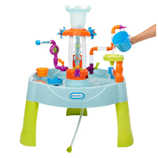 Flowin' Fun Water Table – Interactive Water Playset with Pipes, Fittings & Faucets