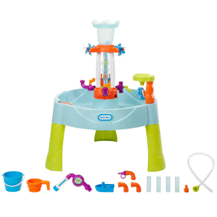 Flowin' Fun Water Table – Interactive Water Playset with Pipes, Fittings & Faucets