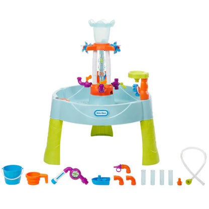 Flowin' Fun Water Table – Interactive Water Playset with Pipes, Fittings & Faucets