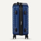 Basics 21" Hardside Carry-On Luggage, Hardshell Suitcase With Wheels, Expandable For Up to 25% More Space, With Scratch-Resistant Surface, Four Multi-directional Wheels, Navy Blue