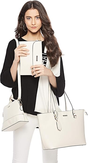 Women Fashion Handbags Wallet Tote Bag Shoulder Bag Top Handle Satchel Purse Set 4pcs