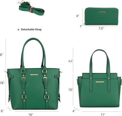 Montana West 3PCS Purses for Women Tote Bag and Wallet Set Shoulder Satchel Handbags