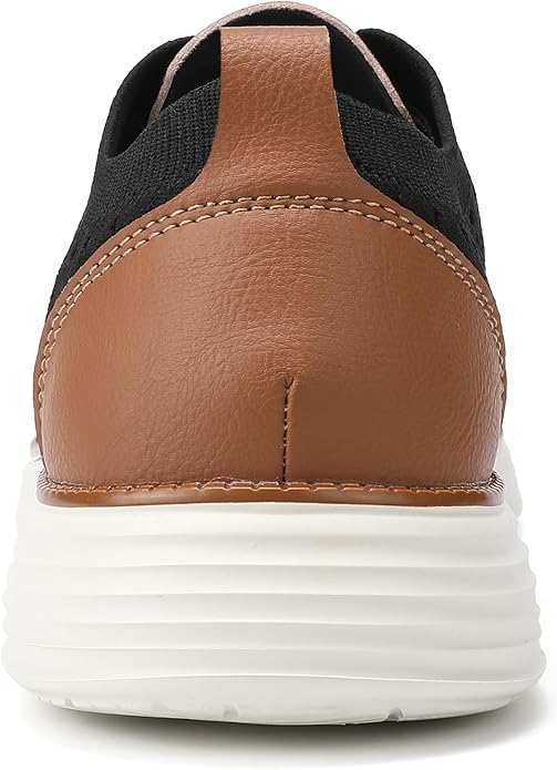 VILOCY Men's Casual Dress Sneakers Oxfords Business Mesh Breathable Walking Shoes Tennis Comfortable