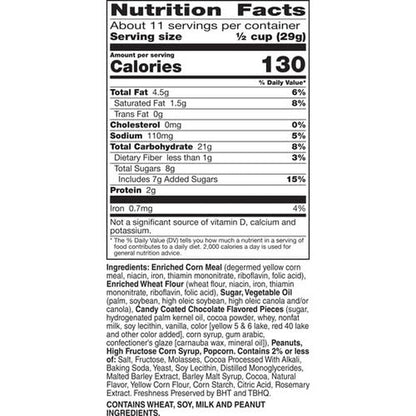 Turtle Snack Mix, Indulgent Snacks, Family Size, 13.5 Oz