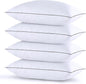 HUXMEYSON Pillows Standard Size Set of 4, Bed Pillows Set of 4