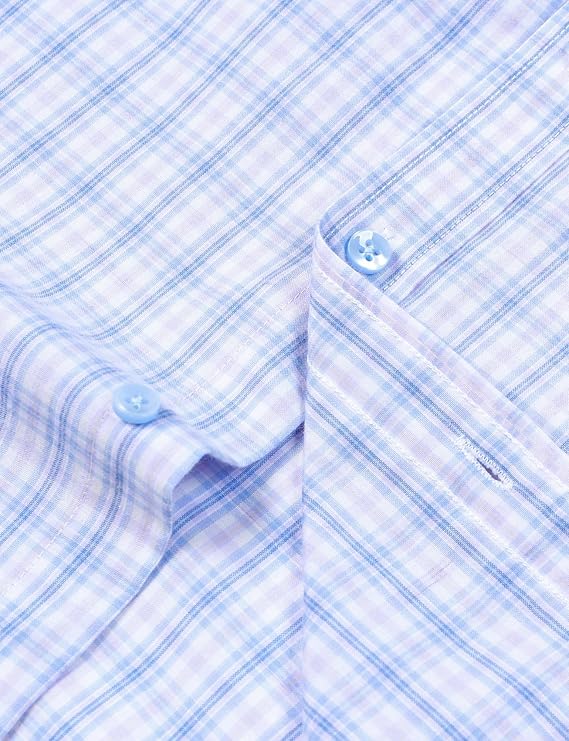 Men's Transitional Weather Slim Fit Long Sleeve Button Down Shirt Business Casual Dress Shirts with Pocket