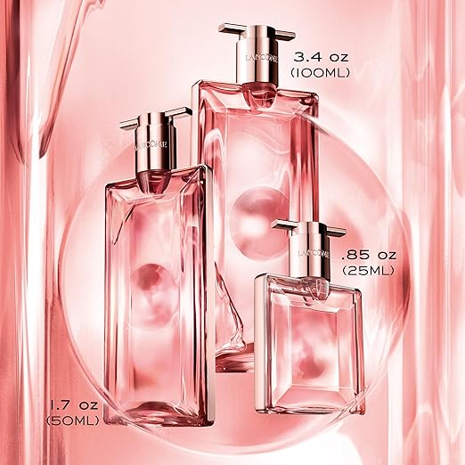 Lancôme Idôle Eau de Parfum - Long Lasting Fragrance with Notes of Bergamont, Jasmine & Vanilla - Fresh & Floral Women's Perfume