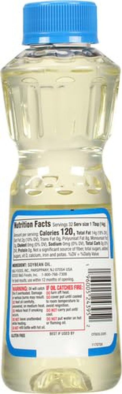 Pure Vegetable Oil, 16 Fluid Ounce