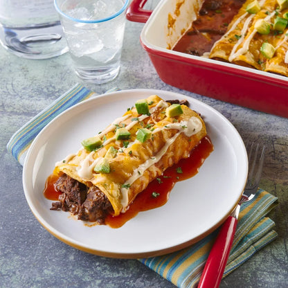 Old El Paso Mild Red Enchilada Sauce, Meal Prep, Value Size, 28 oz